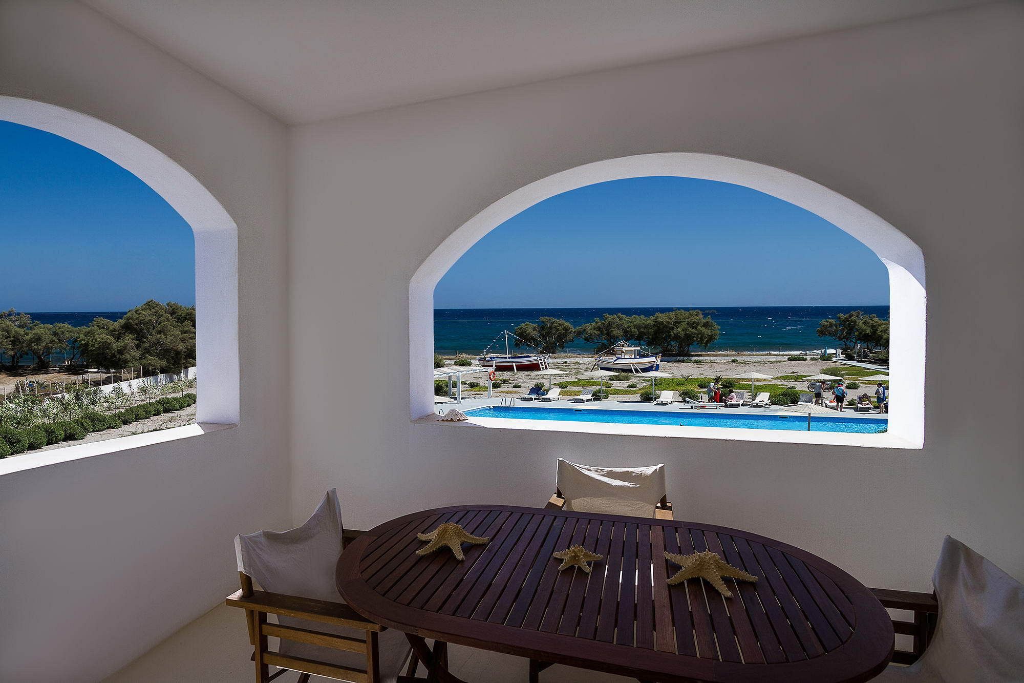 Sea Sound White Katikies Aparthotel Exomitis  Екстериор снимка